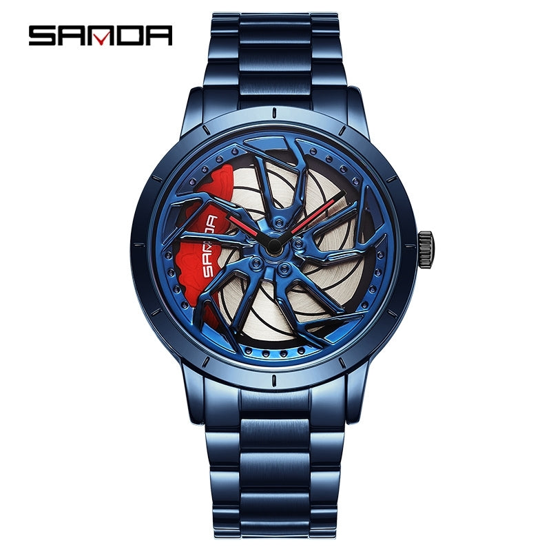 Reloj Rotativo de Aro Wheel Hub