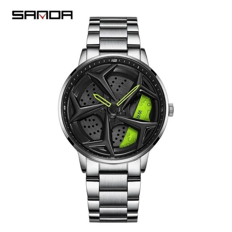Reloj Rotativo de Aro Wheel Hub