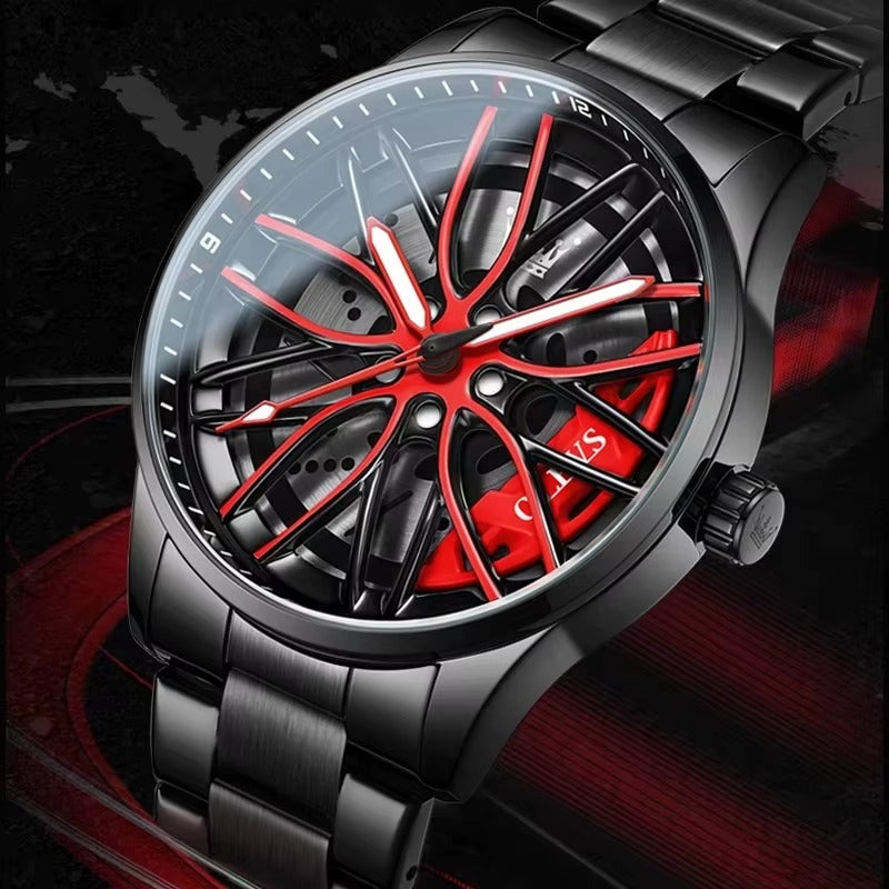 Reloj Rotativo de Aro Wheel Hub