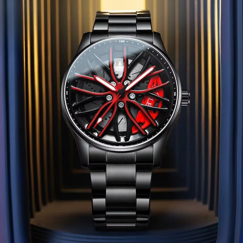Reloj Rotativo de Aro Wheel Hub