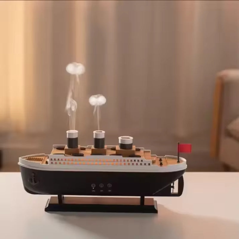Humidificador y Difusor Decorativo Titanic 250ml