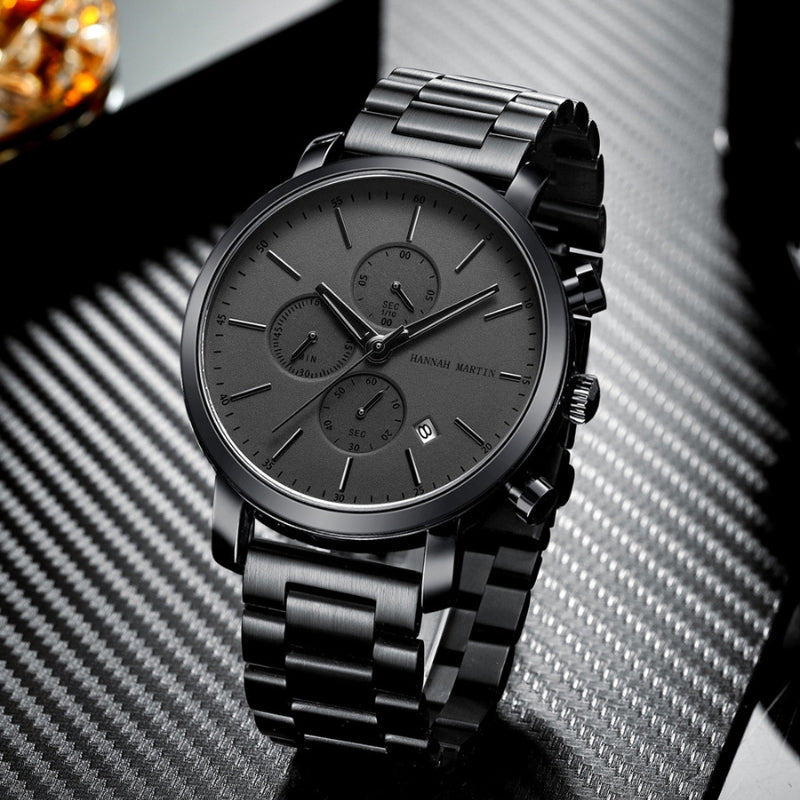 Reloj para Hombre Hannah Martin Black Edition