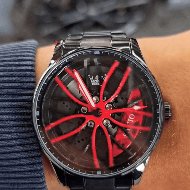 Reloj Rotativo de Aro Wheel Hub