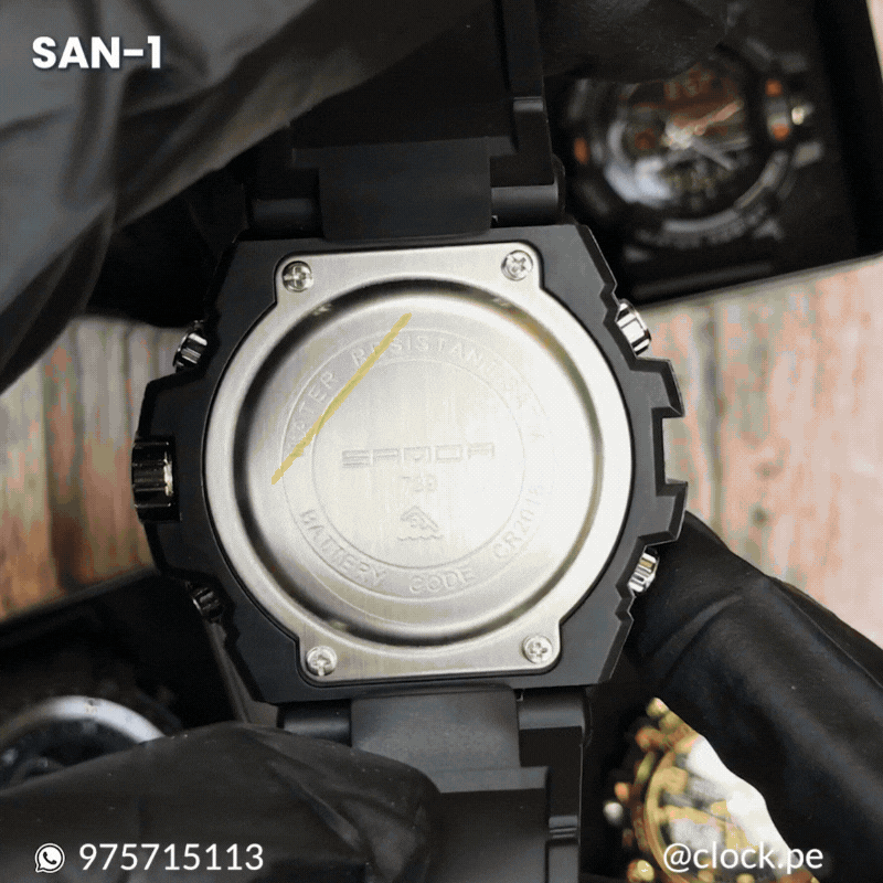 reloj deportivo hombre resistente al agua
reloj con cronómetro y alarma
reloj Sanda hombre
reloj con retroiluminación LED
reloj para actividades deportivas
reloj casual hombre silicona
reloj impermeable 3ATM
reloj analógico digital hombre
reloj de cuarzo deportivo
reloj militar deportivo