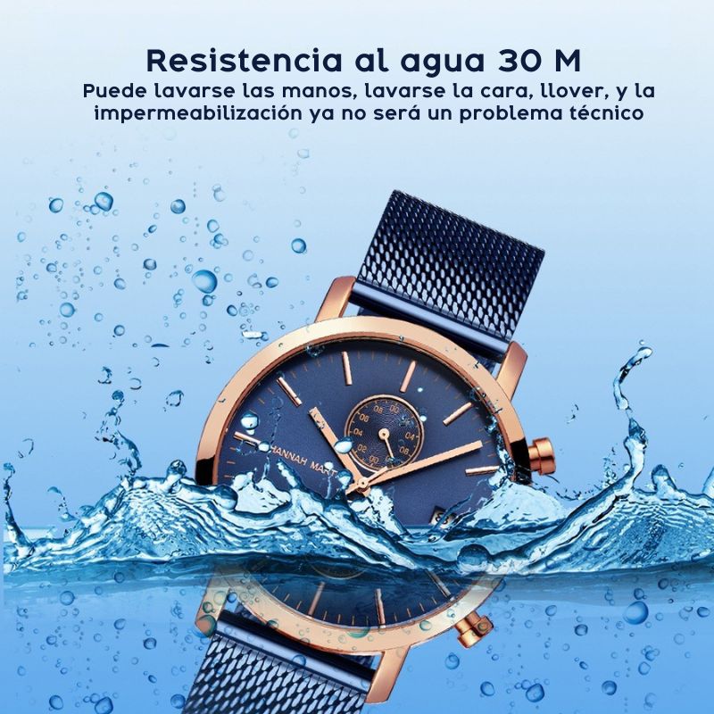 Elegante Reloj para hombre Hannah Martin