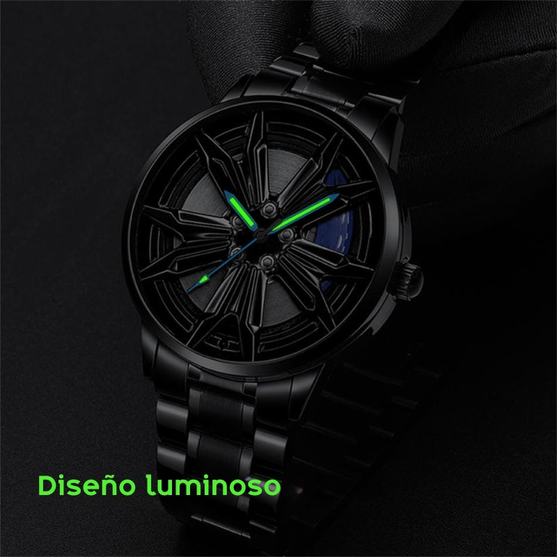 Reloj Rotativo de Aro Wheel Hub