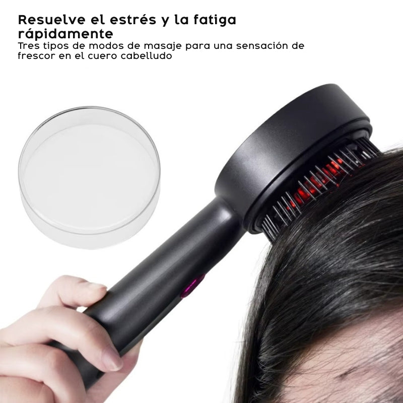 NexLev Nourish Pro Peine Aplicador de Aceite con Masaje y Luz LED
