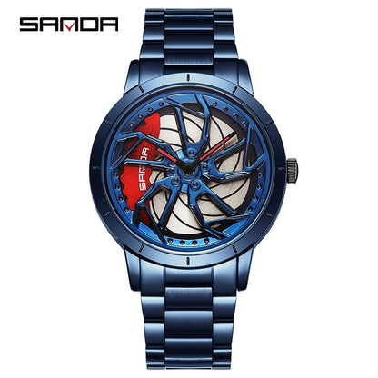 Reloj Rotativo de Aro Wheel Hub