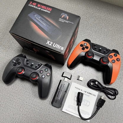 consola retro RD, videojuegos clásicos República Dominicana, consola con 35000 juegos, game stick 4k retro, controles inalámbricos retro, Melen Tech juegos

