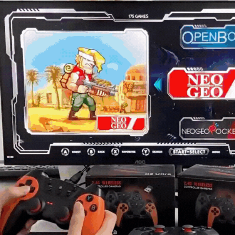 consola retro RD, videojuegos clásicos República Dominicana, consola con 35000 juegos, game stick 4k retro, controles inalámbricos retro, Melen Tech juegos
