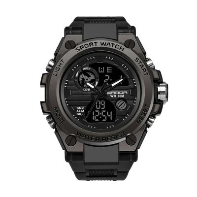 reloj deportivo hombre resistente al agua


reloj con cronómetro y alarma


reloj Sanda hombre


reloj con retroiluminación LED


reloj para actividades deportivas


reloj casual hombre silicona


reloj impermeable 3ATM


reloj analógico digital hombre


reloj de cuarzo deportivo


reloj militar deportivo
