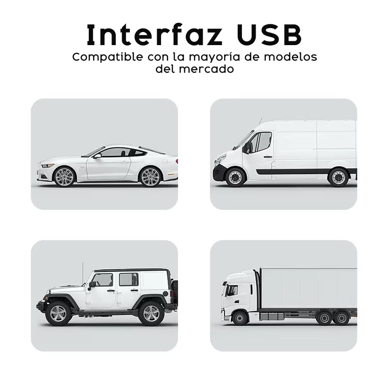 Ventilador Recargable para Asiento de Auto 3000mAh