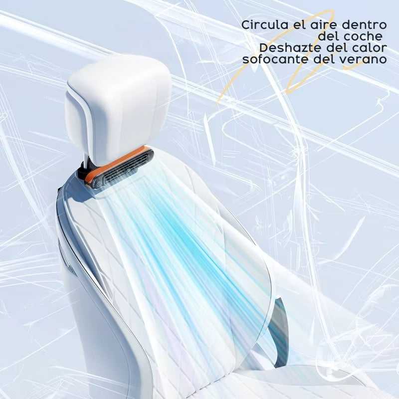 Ventilador Recargable para Asiento de Auto 3000mAh