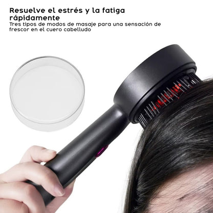 NexLev Nourish Pro Peine Aplicador de Aceite con Masaje y Luz LED